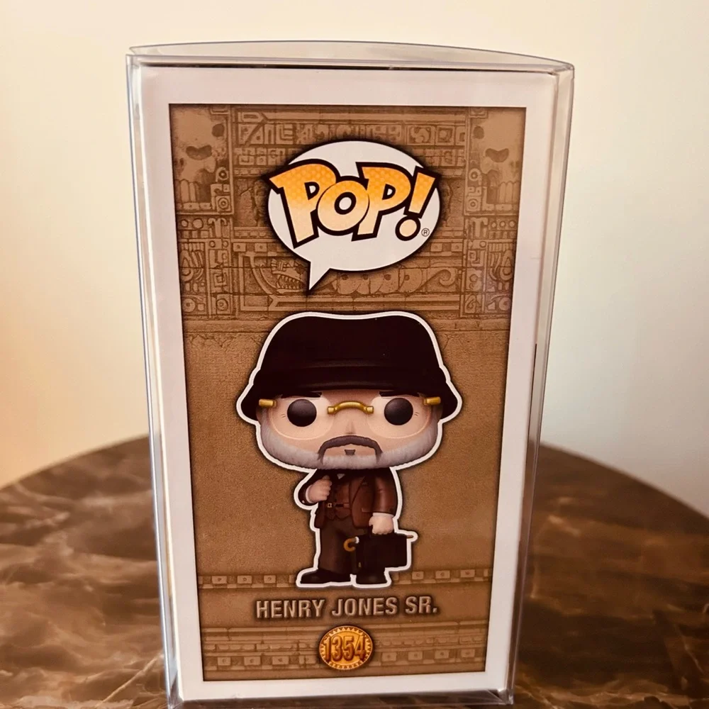 Funko Pop! Vinyl Indiana Jones Henry Jones Sr. #1354 Bobblehead Figure - Picture 4 of 6